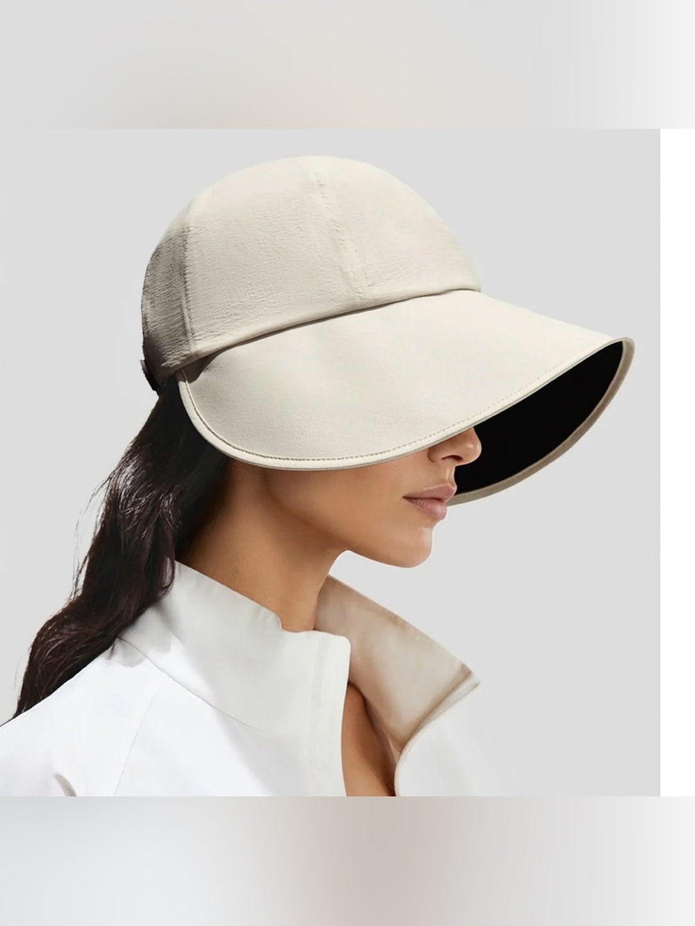 Beneunder Women's Sun Protection Hat UPF 100+ BM715 beige color